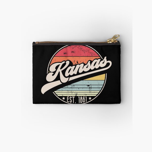 Item preview, Retro Kansas Distressed Sunset Design designed and sold by gorillamerch.