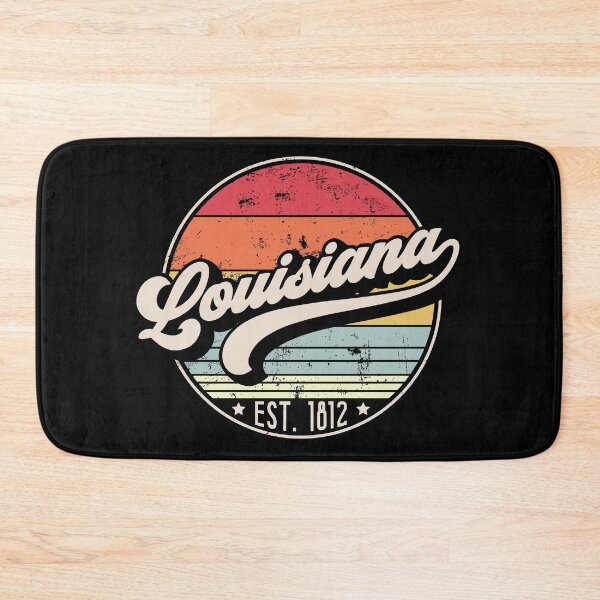 Item preview, Retro Louisiana Distressed Sunset Design designed and sold by gorillamerch.