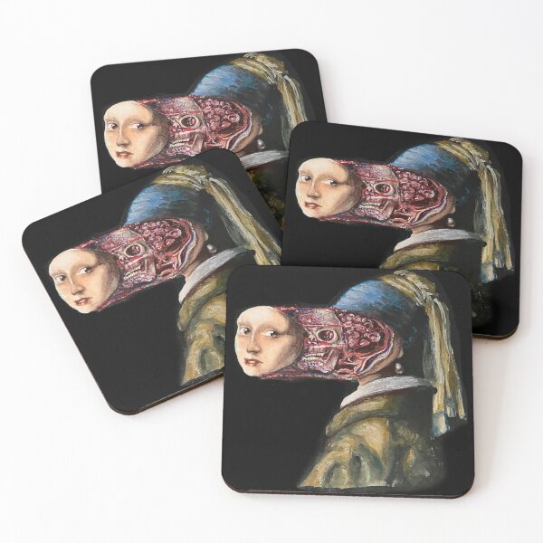 Item preview, “The Girl With The Pearl Earrings Anatomy” designed and sold by DanielKeyse.
