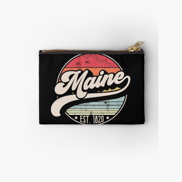 Item preview, Retro Maine Distressed Sunset Design designed and sold by gorillamerch.