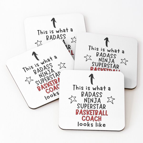 Item preview, This is what a Badass, Ninja, Superstar, Basketball coach looks like designed and sold by TheGreenGoat.