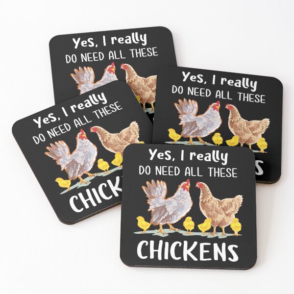 Item preview, I Really Do Need All These Chickens designed and sold by SunsetGloww.