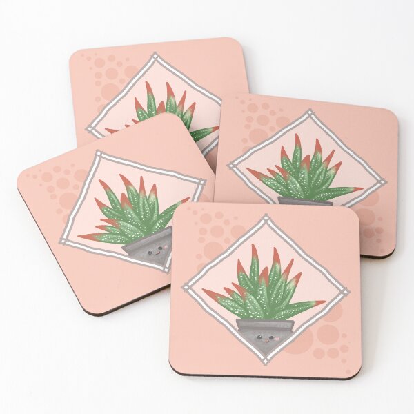 Item preview, Succulent Plant Haworthia Longiana succulent in a Rectangle Frame  designed and sold by Khotekmei.