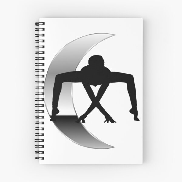 Item preview,   Cute half moon yoga pose art. designed and sold by BEAUTY ⭐⭐⭐⭐⭐.