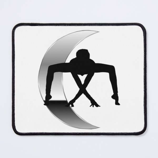 Item preview, Cute half moon yoga pose art. designed and sold by BEAUTY ⭐⭐⭐⭐⭐.