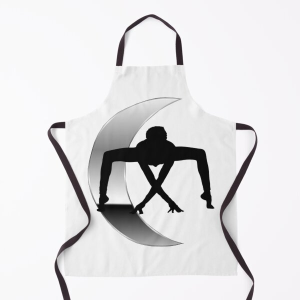 Item preview,   Cute half moon yoga pose art. designed and sold by BEAUTY ⭐⭐⭐⭐⭐.