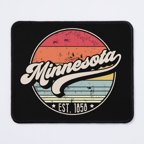 Item preview, Retro Minnesota Distressed Sunset Design designed and sold by gorillamerch.
