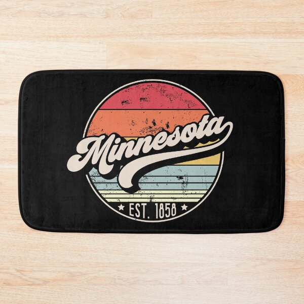 Item preview, Retro Minnesota Distressed Sunset Design designed and sold by gorillamerch.