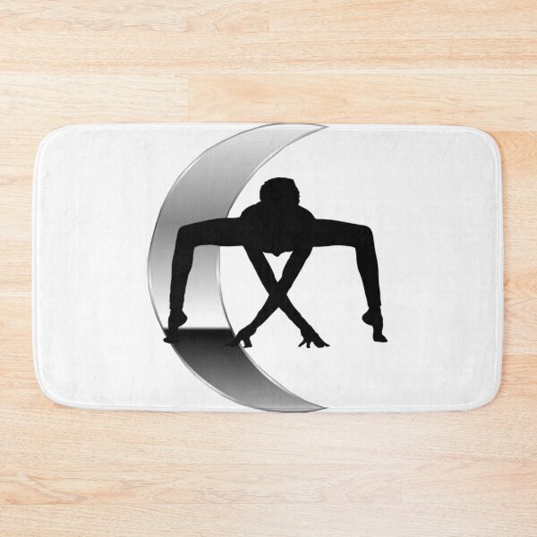 Item preview,   Cute half moon yoga pose art. designed and sold by BEAUTY ⭐⭐⭐⭐⭐.