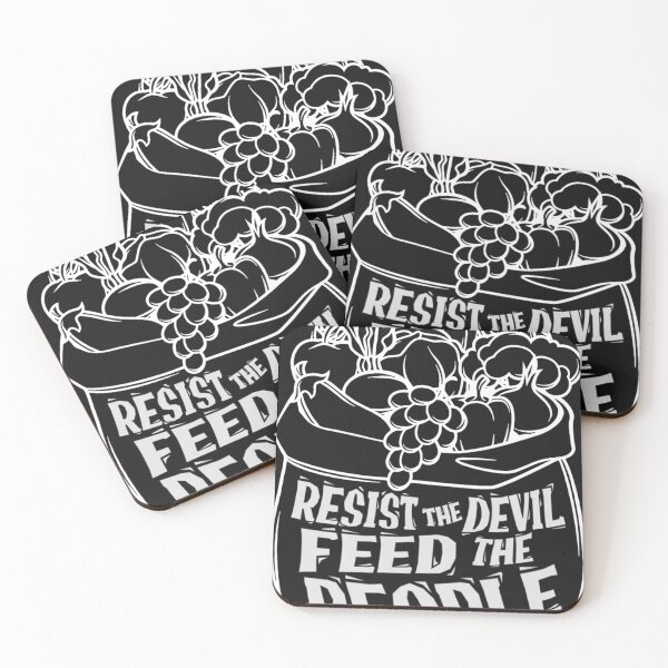 Item preview, Resist the Devil! Feed the People! White Classic T-Shirt designed and sold by DanaSeidl.