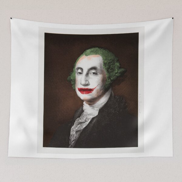 Item preview, Best Actor Winner - George Washington Clown Pop Art Banksy designed and sold by WE-ARE-BANKSY.