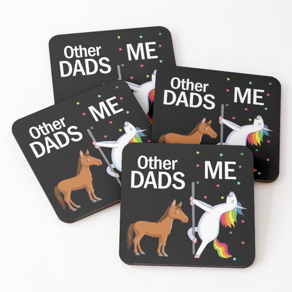 Item preview, Funny Dad Unicorn Other Dads Vs Me designed and sold by SunsetGloww.