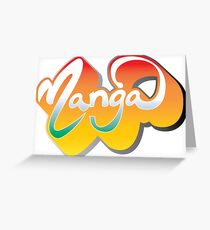 Manga ! Greeting Card