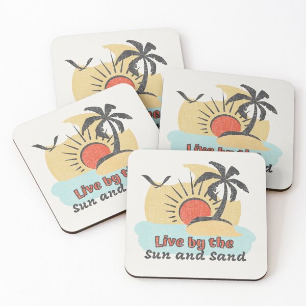 Item preview, Live by the sun and sand – Beach life designed and sold by yococo.