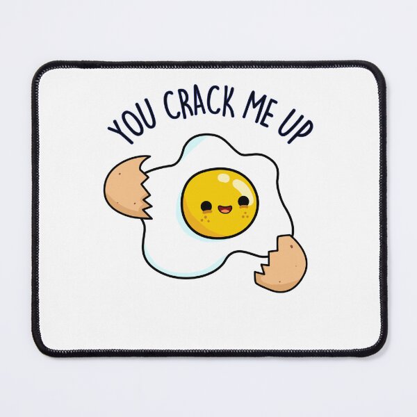 Item preview, You Crack Me Up Funny Egg Puns designed and sold by punnybone.