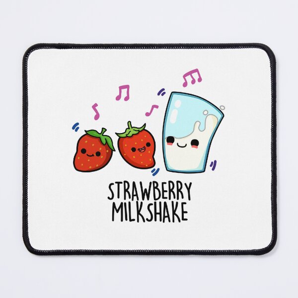 Item preview, Strawberry Milkshake Funny Milkshake Puns  designed and sold by punnybone.