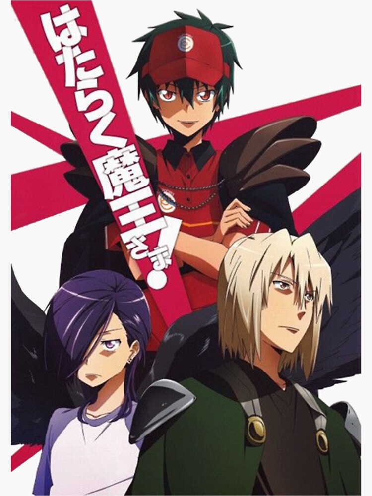 hataraku maou sama ! season 2  Poster for Sale by Bumble-bee-X