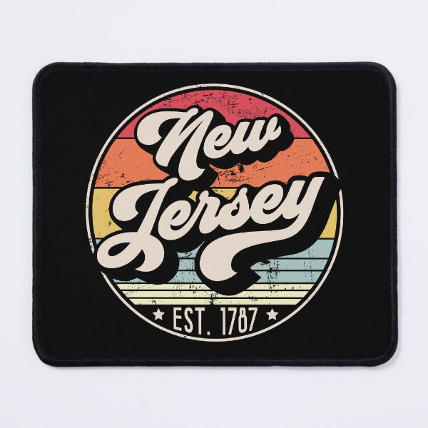 Item preview, Retro New Jersey Distressed Sunset Design designed and sold by gorillamerch.