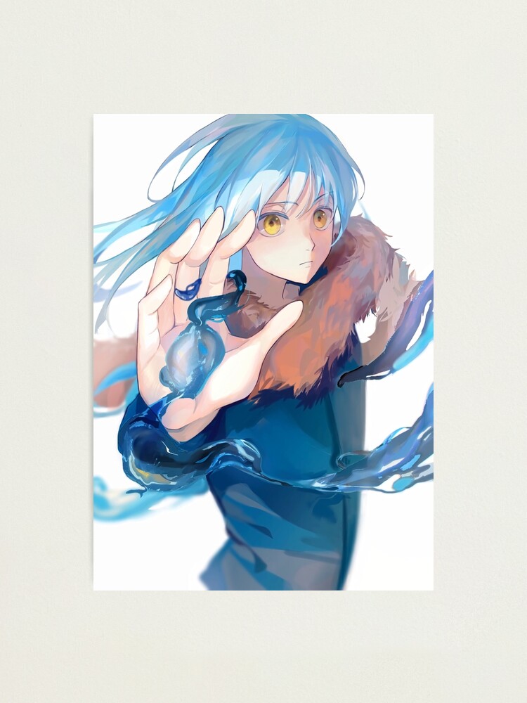 Rimuru Tempest That Time I Got Reincarnated As A Slime Artwork For Otaku Photographic Print 2092