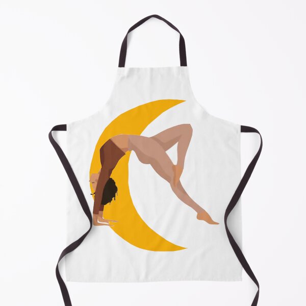 Item preview,    Cute half moon yoga pose art. designed and sold by BEAUTY ⭐⭐⭐⭐⭐.