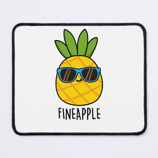 Item preview, Fineapple Funny Cool Pineapple Puns  designed and sold by punnybone.