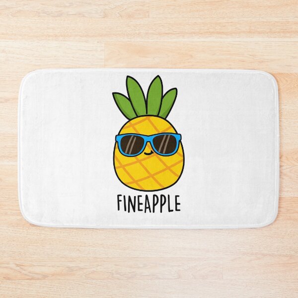 Item preview, Fineapple Funny Cool Pineapple Puns  designed and sold by punnybone.