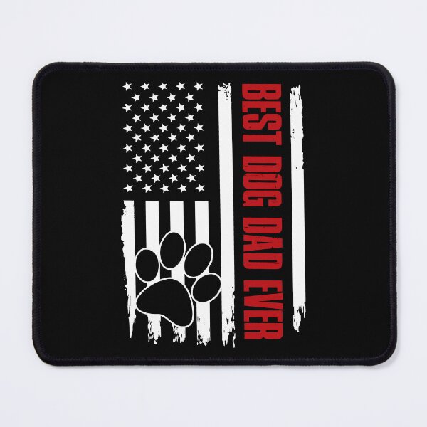 Item preview, Best Dog Dad Ever Flag designed and sold by SunsetGloww.