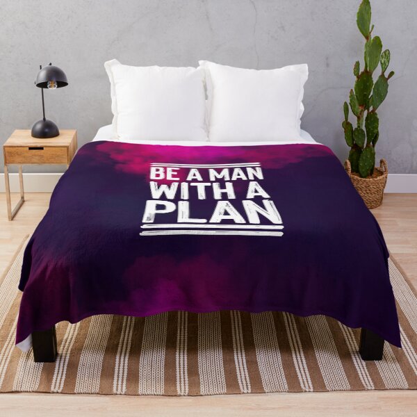 Item preview, Be a man with a plan designed and sold by designdroplet.