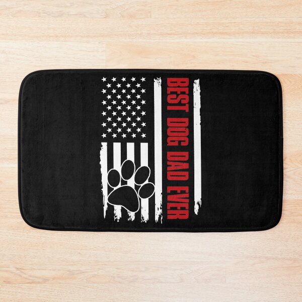 Item preview, Best Dog Dad Ever Flag designed and sold by SunsetGloww.