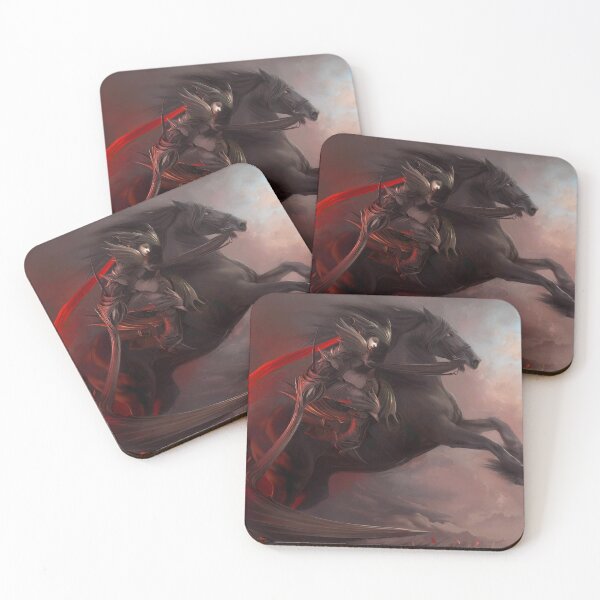 Item preview, Black fantasy rider designed and sold by JapanHeavenArt.
