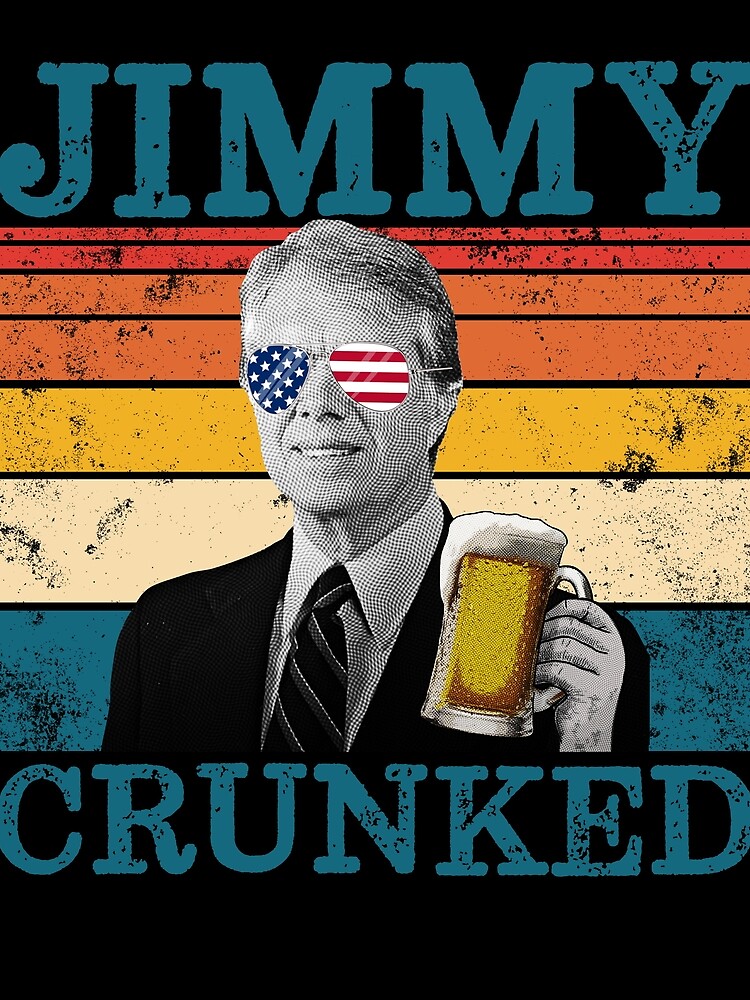 Thumbnail 3 von 3, Tuch, Jimmy Crunked Drunk President 4th Of July Jimmy Carter Gear designt und verkauft von DynamicDesign.