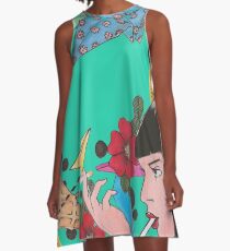 Mia Wallace Fan Art A-Line Dress