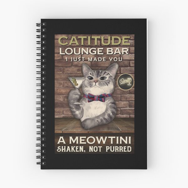 Item preview, A Meowtini Shaken, Not Purred designed and sold by Marvin Stroman.