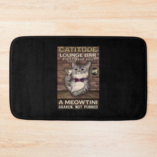 Item preview, A Meowtini Shaken, Not Purred designed and sold by Marvin Stroman.