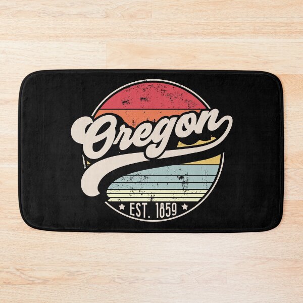 Item preview, Retro Oregon Distressed Sunset Design designed and sold by gorillamerch.