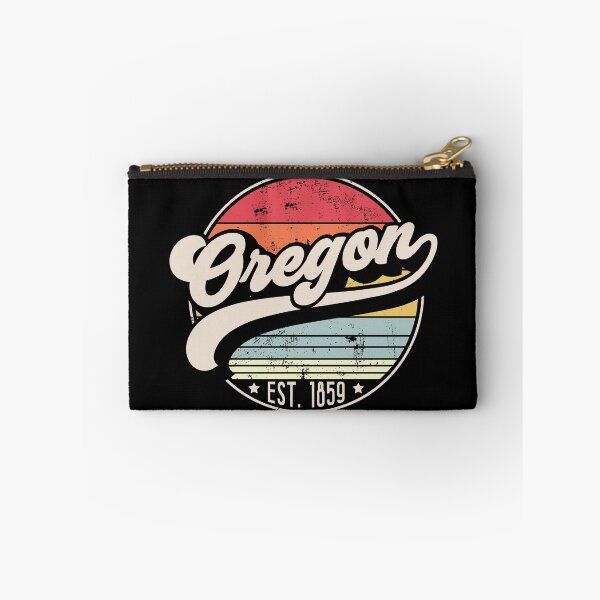 Item preview, Retro Oregon Distressed Sunset Design designed and sold by gorillamerch.