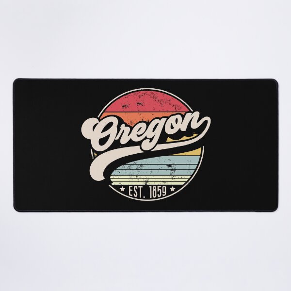 Item preview, Retro Oregon Distressed Sunset Design designed and sold by gorillamerch.