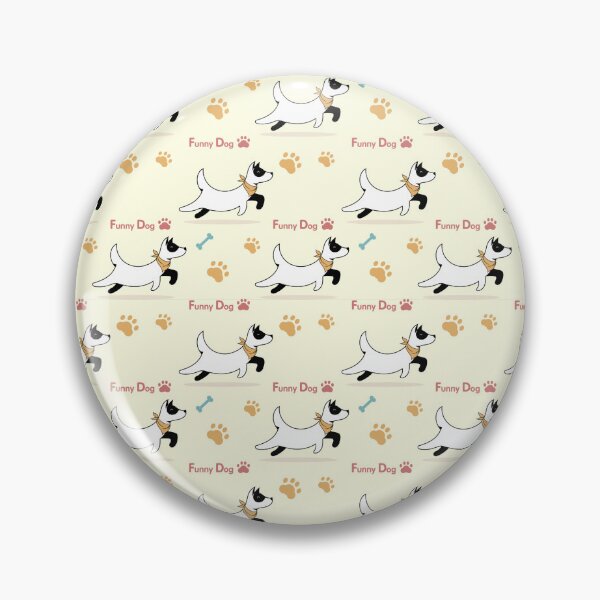 Item preview, Funny Dog Paw Seamless Pattern designed and sold by Nepaz-Designs.