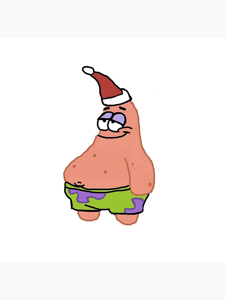 patrick santa hat