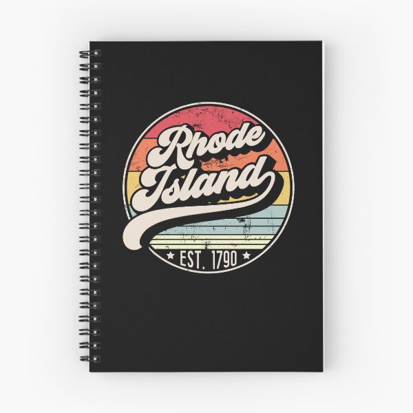 Item preview, Retro Rhode Island Distressed Sunset Design designed and sold by gorillamerch.
