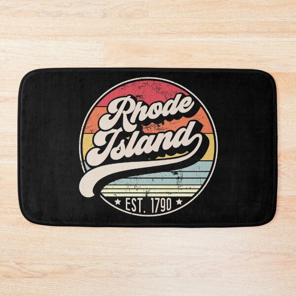 Item preview, Retro Rhode Island Distressed Sunset Design designed and sold by gorillamerch.