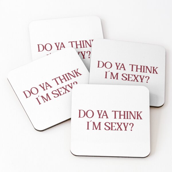 Item preview, Do Ya Think I´m Sexy , burgundy   designed and sold by DapperDuckk.