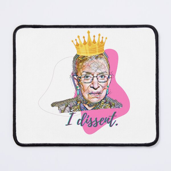 Item preview, I dissent - Ruth Bader Ginsburg RBG designed and sold by Suki-yaki.