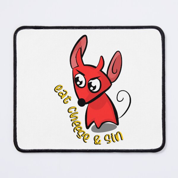 Item preview, Eat Cheese and Sin Temptation of an evil Mouse  designed and sold by fivo.
