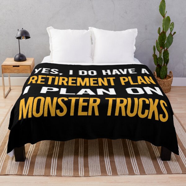 Item preview, My Retirement Plan Monster Truck Trucks designed and sold by shannonim7t.