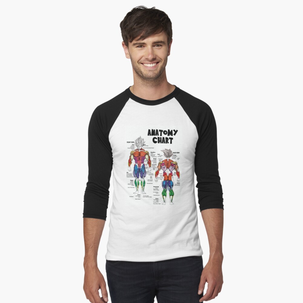 Item preview, Baseball ¾ Sleeve T-Shirt designed and sold by gohanflex.