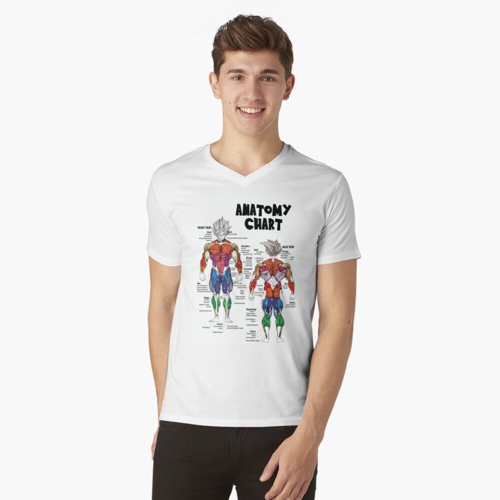 Item preview, V-Neck T-Shirt designed and sold by gohanflex.