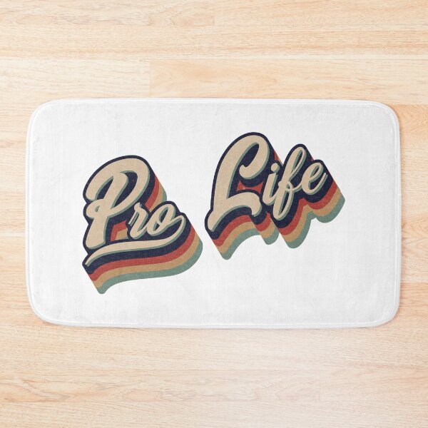 Item preview, Retro Vintage Pro Life Typography designed and sold by Whimsical  Thinker.