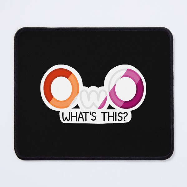 Item preview, Lesbian Pride OwO  designed and sold by Mythimorph.