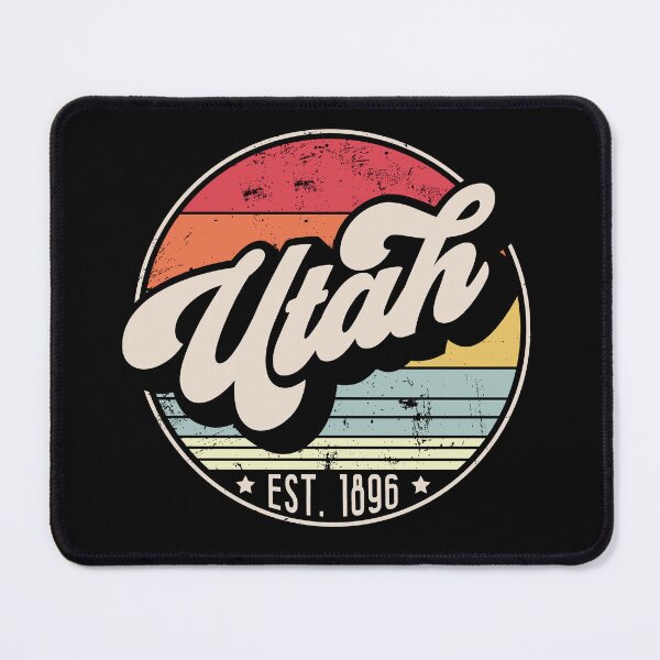 Item preview, Retro Utah Distressed Sunset Design designed and sold by gorillamerch.